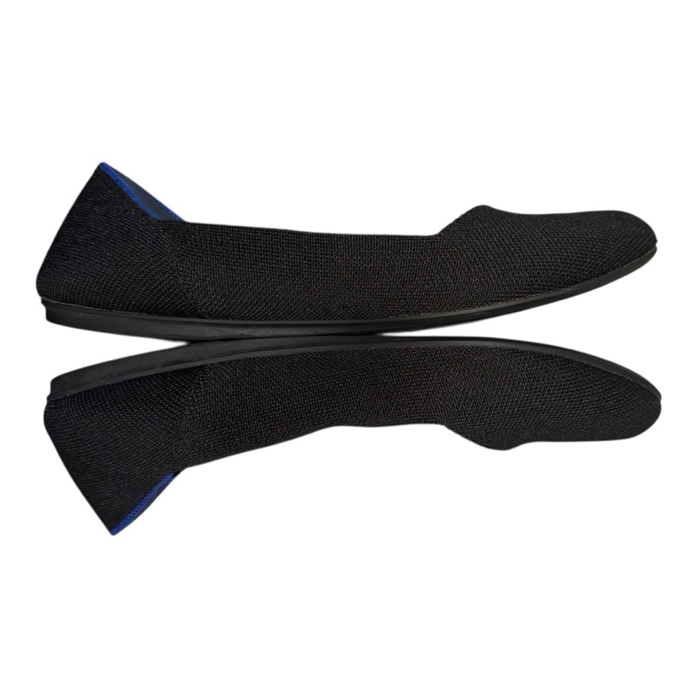 Rothy’s Women’s The Flat Round Toe in Black Size 10 EUC - Picture 5 of 13